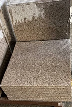 G682 Sunset Gold Granite Cut To Size Flamed Tiles